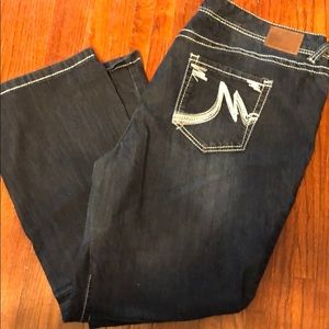 “Maurice’s Straight” Bootcut Jeans size 24S